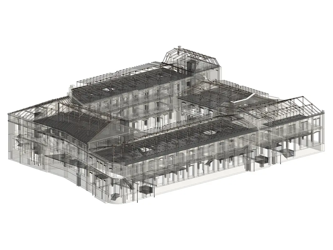 Reconstruction of Old Paper Fabric to Modern Office Space image 2